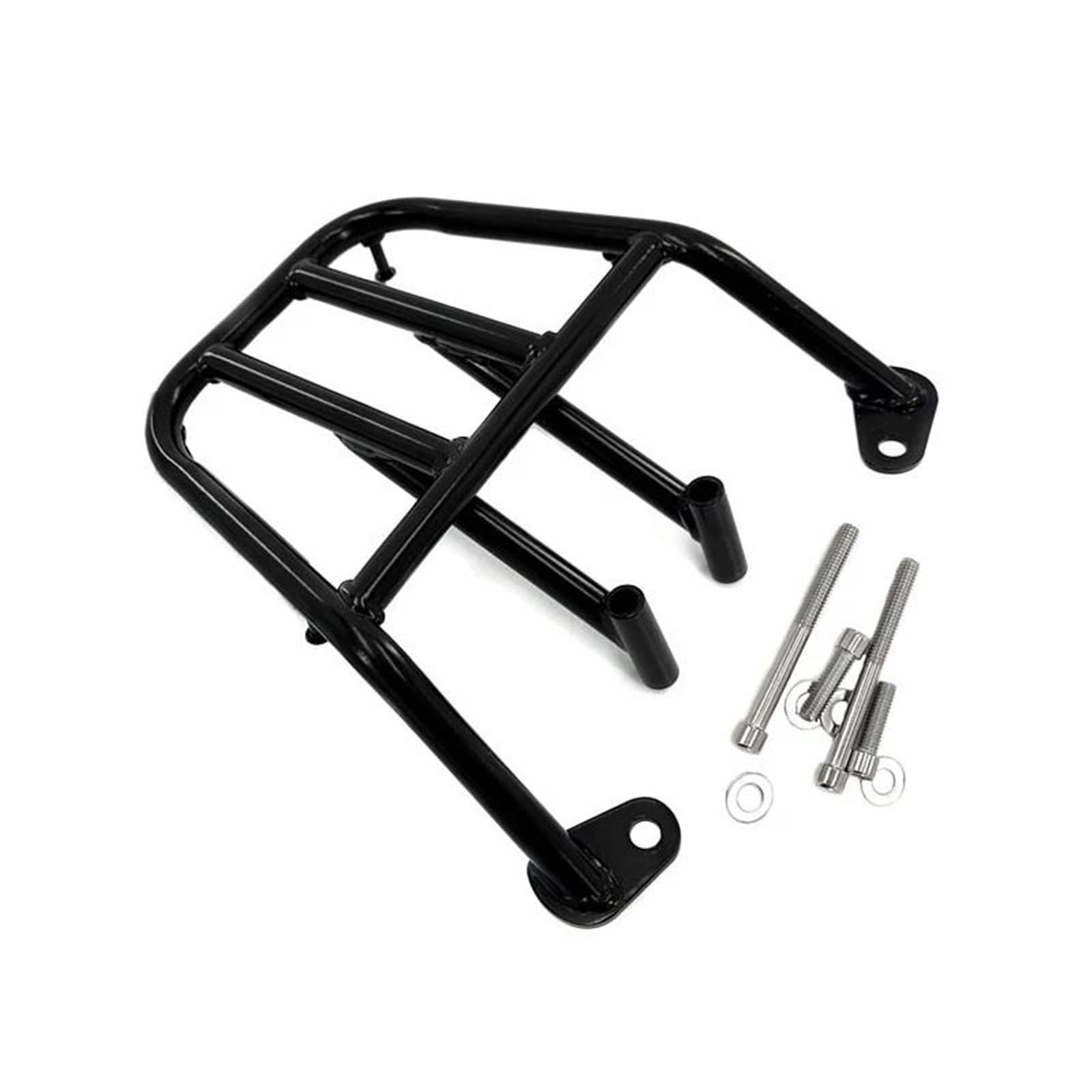 Porte-bagages moto pour Yamaha TMAX 500 modèle 2002 à 2008 plaque de support noir