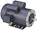 Leeson 110910.00 General Purpose C Face Motor, 1 Phase, 56HC Frame, Rigid Mounting, 1 1/2HP, 1800 RPM, 115/208-230V Voltage, 60Hz Fequency