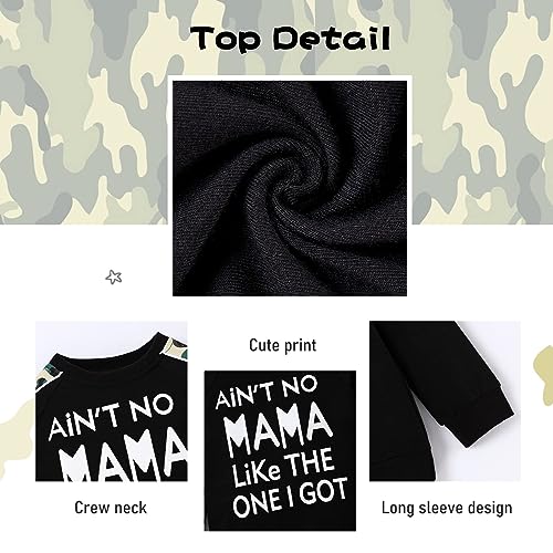 Image of TUEMOS Toddler Boy Clothes Sweatsuits Fall Winters Boy Outfits