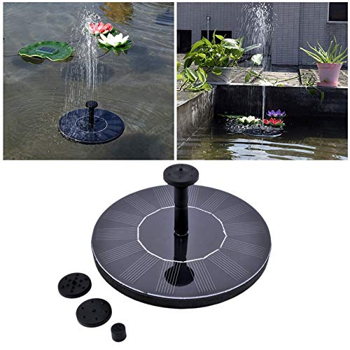 HCHD 2020 New Solar Powered Fountain Outdoor Mini Water Fountain Pump For Lake Pond Pool Gardening Aquarium Garden Decoration Supplies