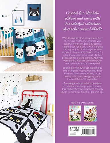 Crochet Animal Blankets And Blocks: Create over 100 animal projects from 18 cute crochet blocks (Crochet Animal, 3) - Image 2