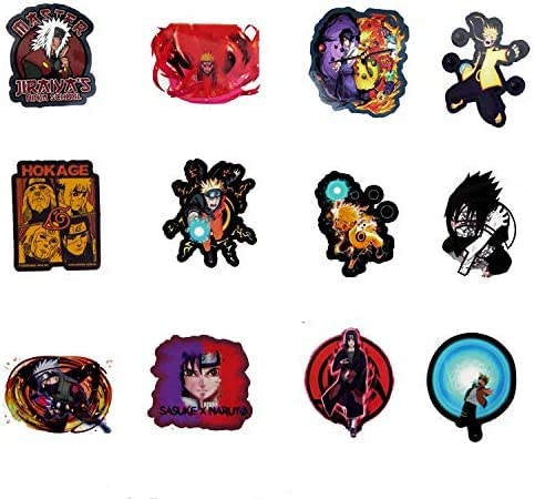 ナルト ステッカー　シール Amazon.co.jp: 70枚 アニメナルトステッカー 忍者防水シール