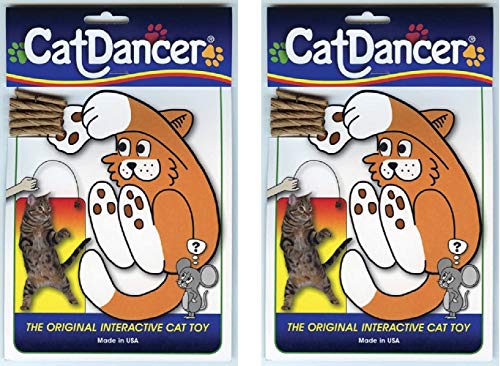 Cat Dancer 101 Cat Dancer Interactive Cat Toy. 2-Pack