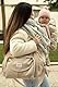 BÉABA, Wickeltasche Genève II, modular, große Kapazität, mehrere Fächer, abnehmbare Vordertasche, isolierte Mahlzeitentasche, Kinderwagenbefestigung, Tonerde