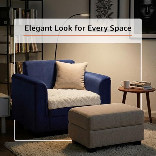 Image of Amazon Basics - Rabbit Fur Make Your Own Sofa Cover |70cm x 70cm| Microfiber Sofa Slipcover | 350 GSM (Beige, 1 Seater)