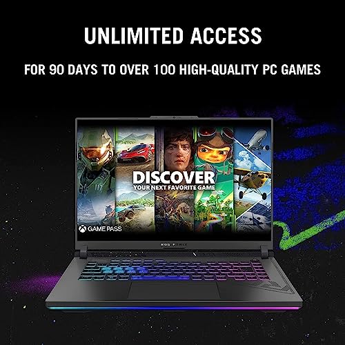 Image of ASUS ROG Strix G16 Gaming Laptop 2023 Newest, 16 inch FHD 165Hz Display, Intel Core i7 13650HX up to 4.9GHz, NVIDIA GeForce RTX 4060, 32GB DDR5 RAM, 1TB SSD, Wi-Fi 6E, Bluetooth, Windows 11