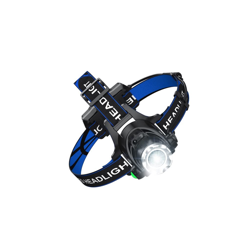 OYYMTE LED Headlight Strong Light Head-Mounted Small Flashlight Outdoor Long-Range Charging Hernia Induction Night Fishing Miner's Lamp