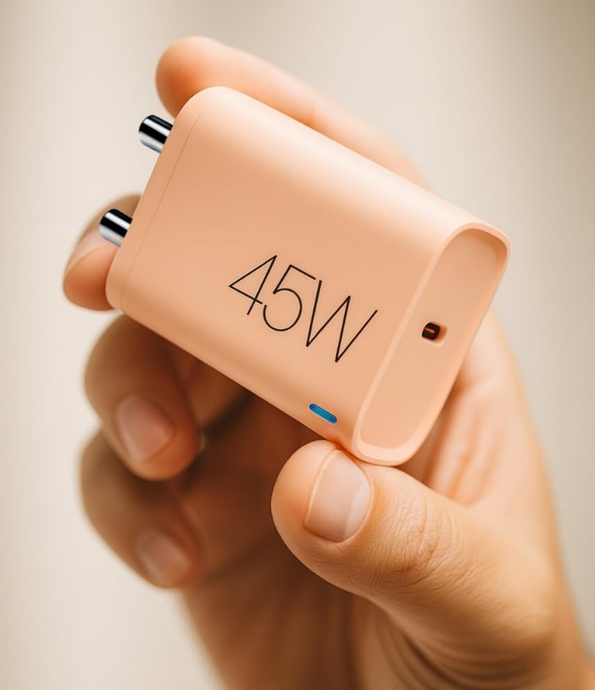 Image of Original 45W Super-Fast Type C Charging Adapter for Samsung S25 Ultra /Google 10 Pro XL /One plus15 /Nothing /Motorola /Xiaomi 17 Pro Max /iPhone /Laptop /Tablet /Chromebook|45W USB C PPS Charging Adaptor,Pink