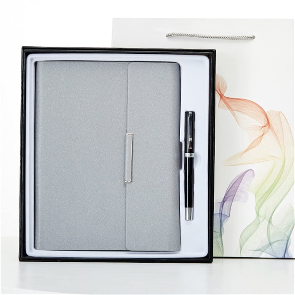 SePKUs Cuaderno de papelería, Bloc de notas multifuncional de negocios, diario, conjunto de práctica para adolescentes, caja de regalo (estilo a)