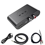 Bluetooth Audio Receiver Adapter V5.4 Bluetooth Adapter for Audio,Supports USB Flash Disk, for Smartphone Tablet Car Speaker Wireless Headset etc