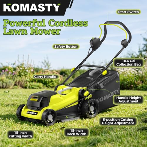 Lawn Mower Battery Powered