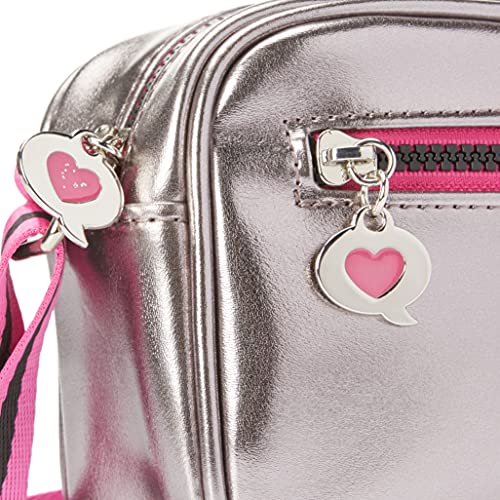 Bolsa Transversal Infantil, P, Luluca, Grafite