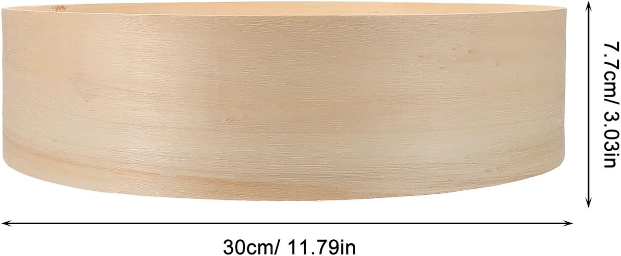 Wooden Flour Sifter with Fine Mesh Mesh Manual Strainer for Baking Powdered Sugar and Flour Easy to Clean Rustproof Kitchen Baking Tool for Home Use