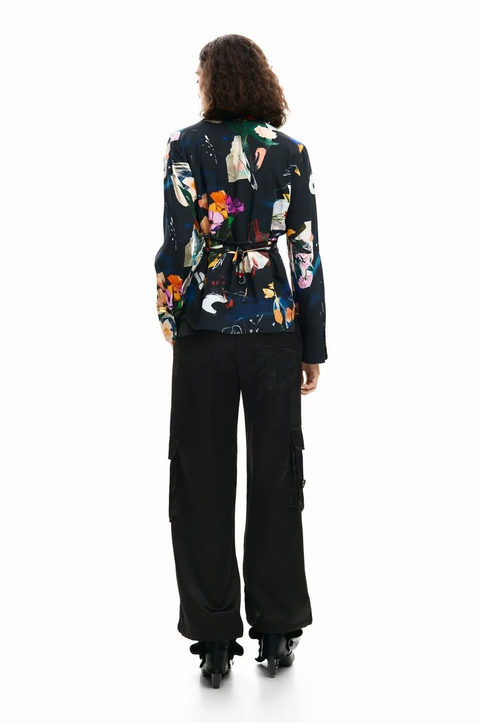 Desigual Black T-Shirt Donna