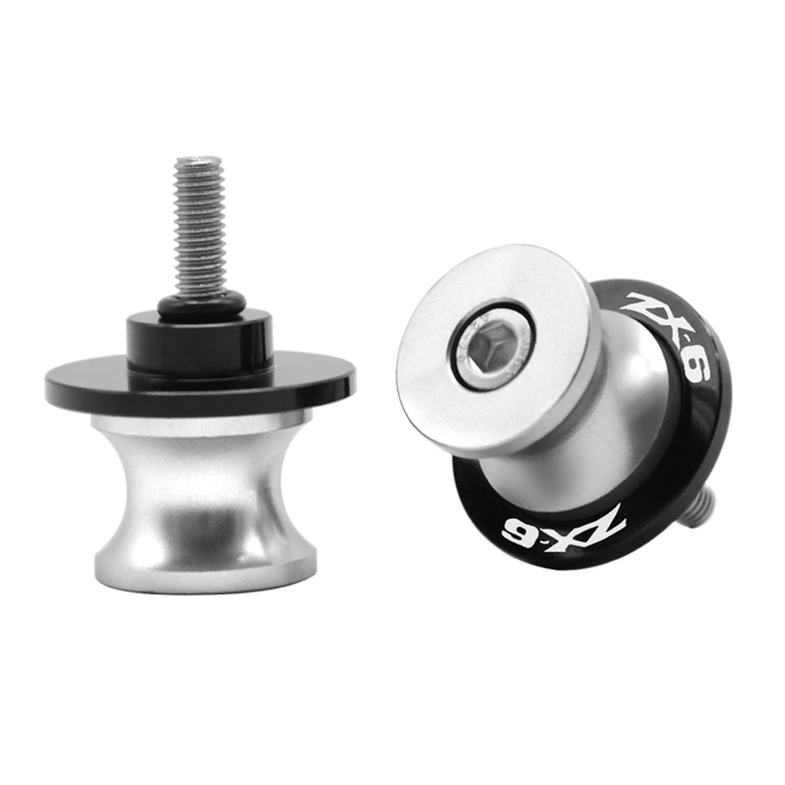 Amazon.com: Motorcycle Swingarm Spools Slider 6/8/10mm Swing Screw