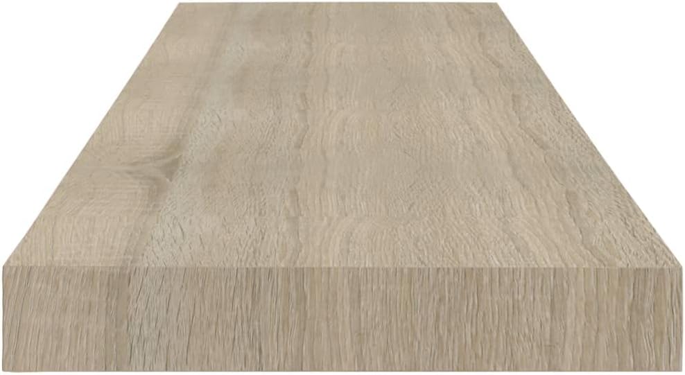 vidaXL Chic Wall Shelf, Rectangular, Strong Home Decor, Perfect for Living Room, Bedroom, Kitchen, and Bathroom