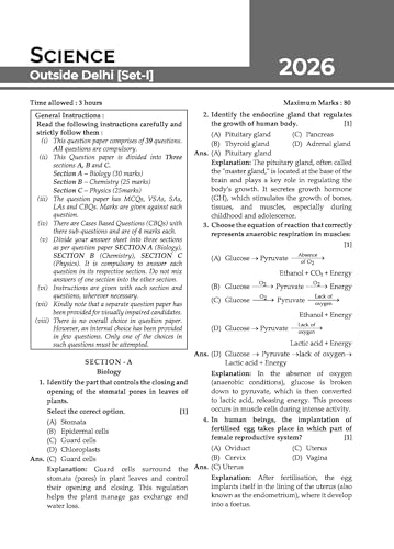 Gurukul Oswal CBSE 10 Years Solved Papers Class 10 Exam 2027 - Image 6