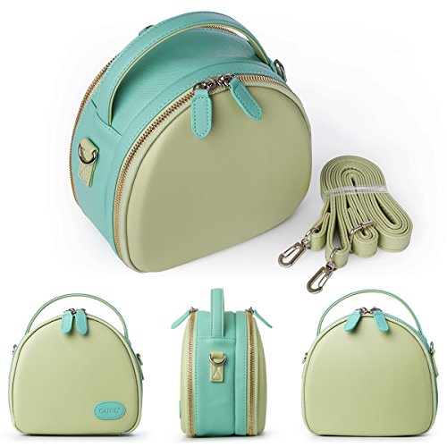 CAIUL Instax Mini First Generation Zipper Universal Carry Case for Fujifilm Instax Mini 8 8+ 70 7s 25 26 50s 90 9 Camera (Mint), Multicolour - Image 3