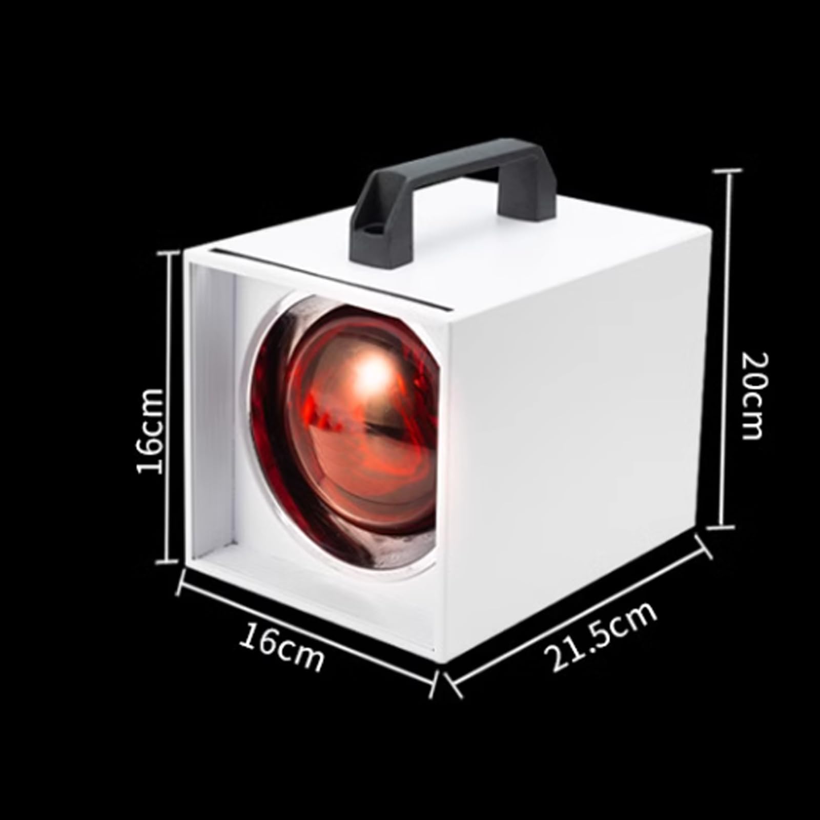 Ręczna Lampa Grzewcza Tester Folii Do Przyciemniania Szyb Samochodowych Sprzęt Do Testowania Wydajności Izolacji Cieplnej Folii Przedniej Szyby Samochodowej(Color:B)