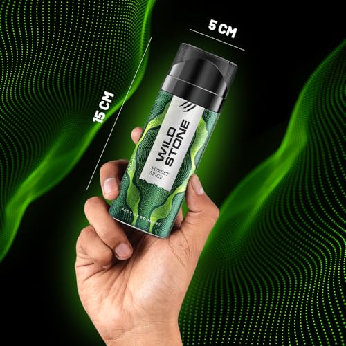 Image of Wild Stone Forest Spice Deodorant Body Spray for Men, 150ml