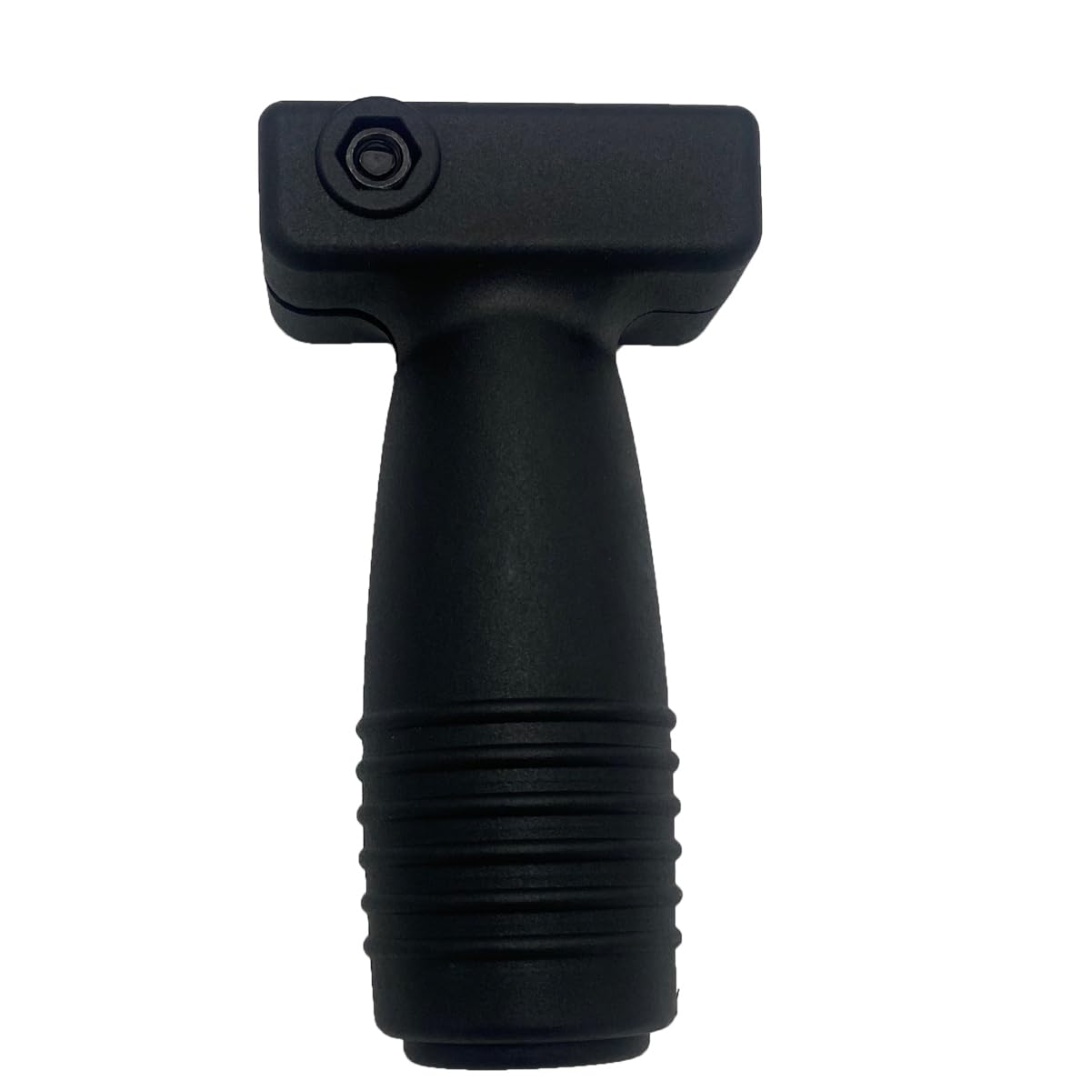 Airsoft FrontGriff, Nylon Ergonomischer Griff Taktischer Griff Vertikaler Griff für 20mm Picatinny Schiene Montage(Runden)