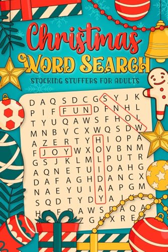 Stocking Stuffers for Adults - Christmas Word Search: Puzzle Book for Men and Women – A Fun and Festive Way to Celebrate the Holidays! (Christmas Stocking Stuffer) image 2