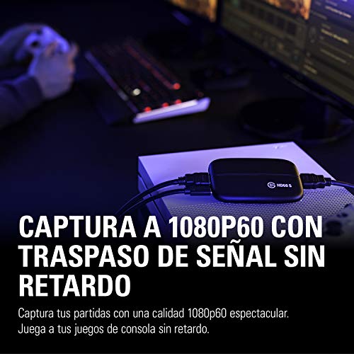 Elgato-HD60-S-Tarjeta-de-captura-captura-a-1080p60-traspaso-sin-retardo-latencia-ultrabaja-PS5-PS4-Xbox-Series-XS-Xbox-One-Nintendo-Switch-USB-30