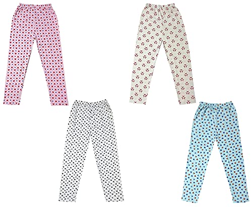 Image of indi weaves Regular Fit Cotton Printed Girls Pyjamas Set