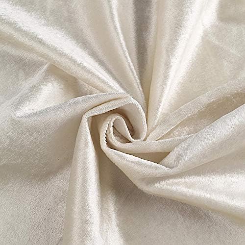 5 Yards 65-Inch Wide Gold Premium Velvet Fabric Roll - Party Wedding DIY Home Crafts Decorations Supplies