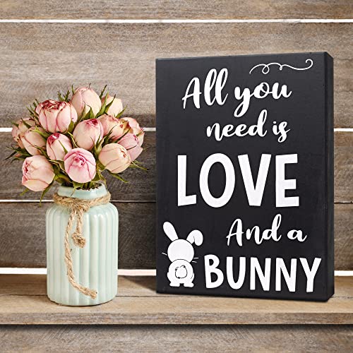 Jennygems Bunny Gifts, Bunny Sign, All You Need Is Love And A Bunny Sign, Decor, Bunny Moms, Bunny Decorations, American Made 8X6 #TOP3