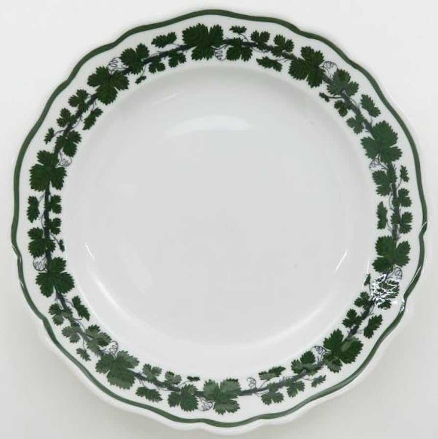 Meissen マイセン　手付き葉型プレート 専用」 マイセン 手付プレート 19世紀〜20世紀 1880年?