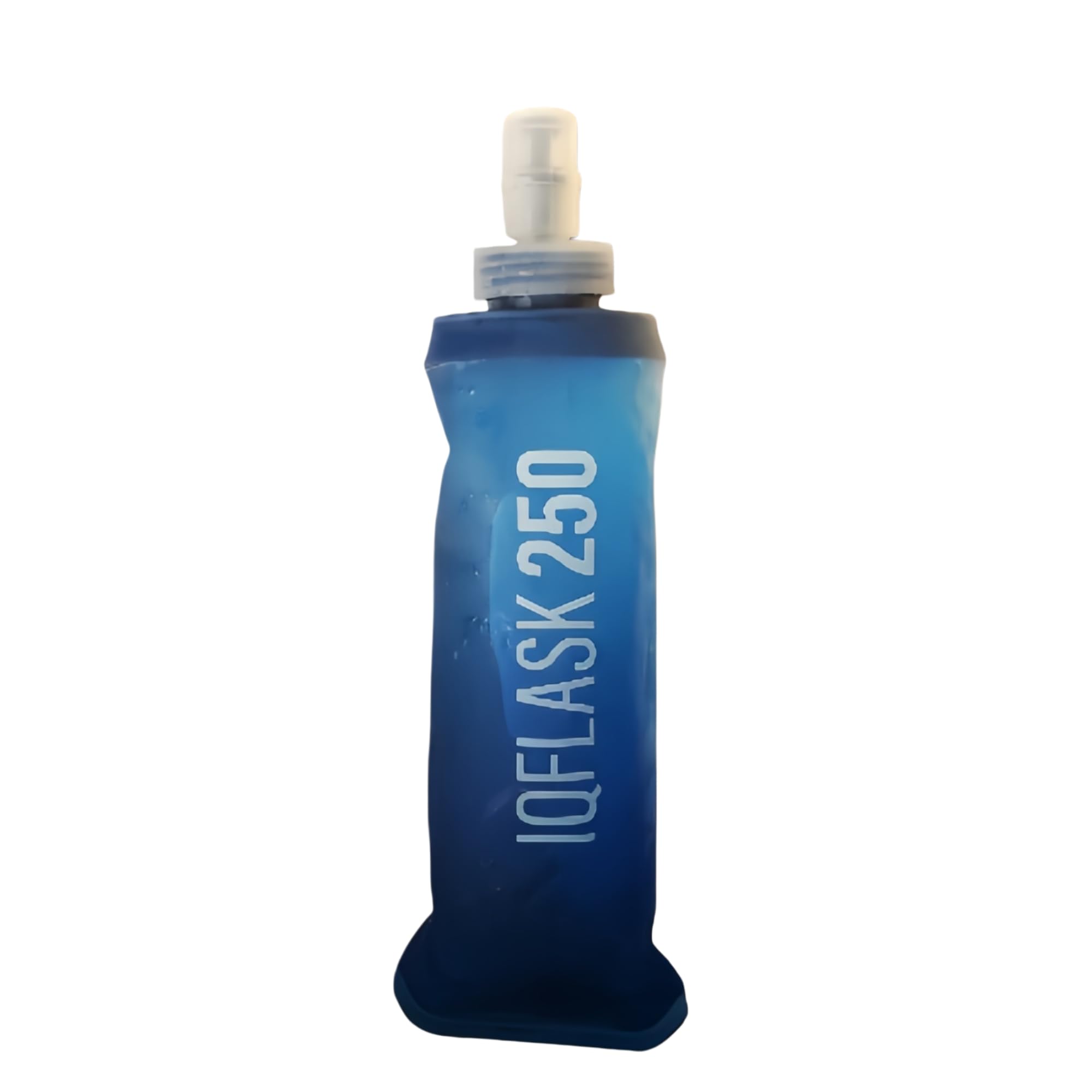 ROSSRORE Soft Flask 250ml,TPU Collapsible Water Bottle BPA Free, Lightweight Leak Proof Running Water Bottle for Marathon Hiking Vest Cycling