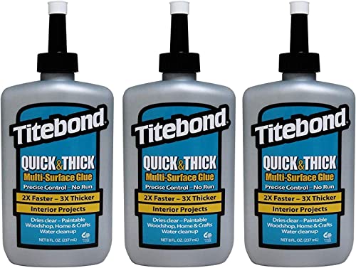 Image of Titebond 2403 Wood Molding Glue, Clear,8-Ounces (Thrее Рack)