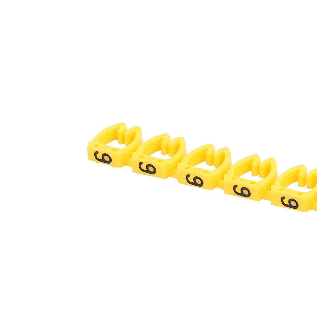 260 Kabelmarkierungen Buchstaben A-Z – Gelb, 6 Mm, Für 2-3 Mm Kabel