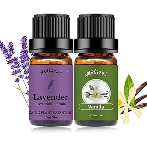 Vanilla & Lavender Essential Oil Set - 2 x 10ml Cover