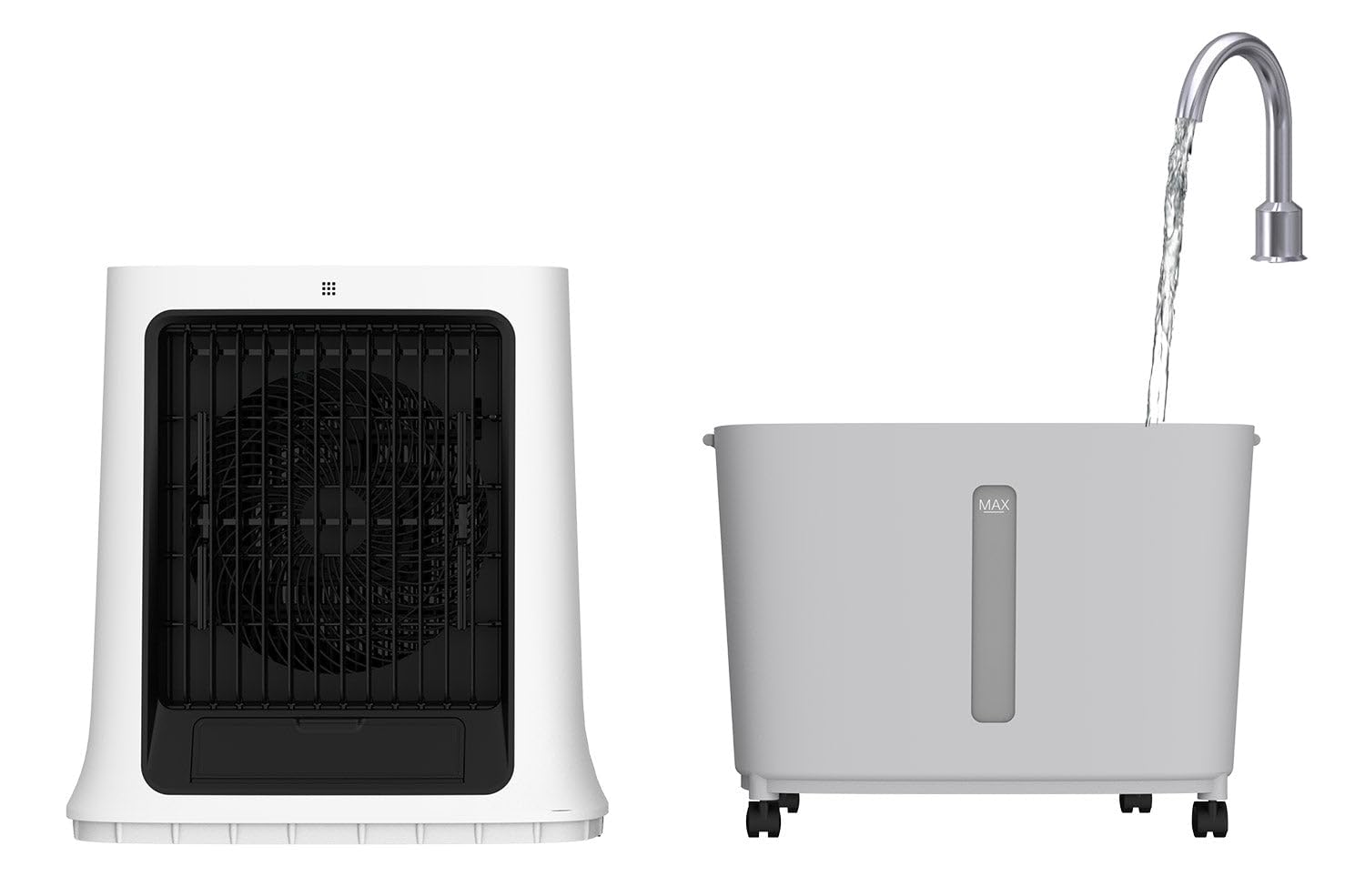 Moel Raffrescatore a Evaporizzazione con Ghiaccio o Acqua 120W 8500 Top Cooler