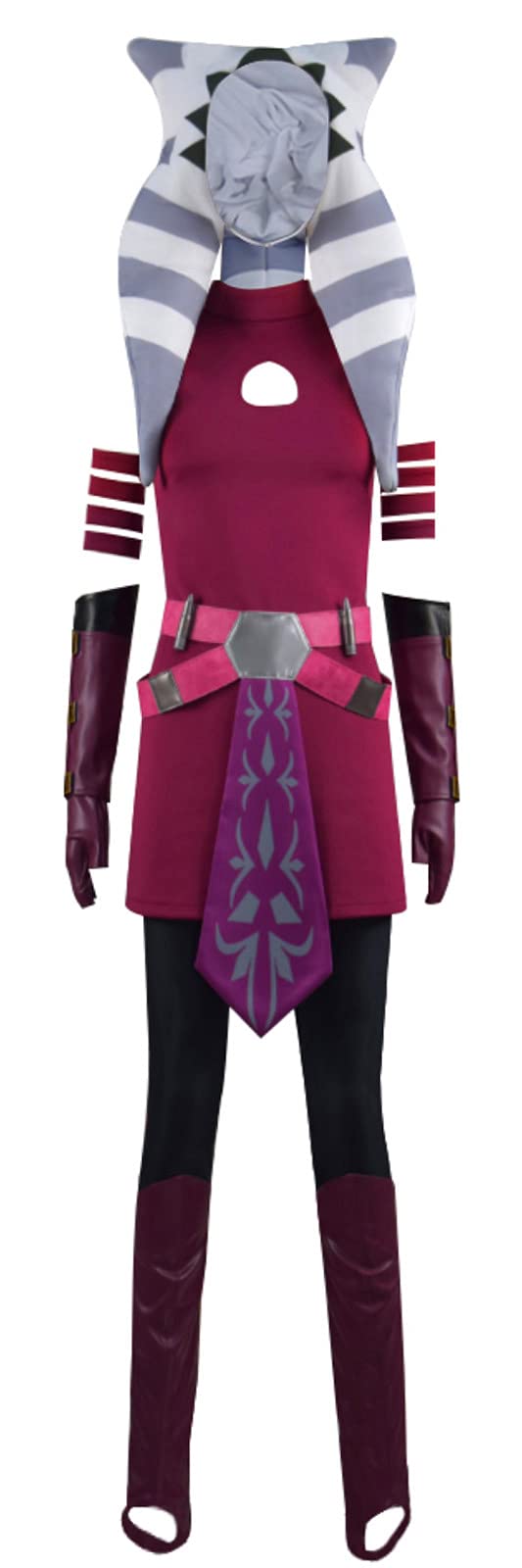 Buy Kids Ahsoka Tano Costume Girls Mandalorian Ahsoka Cosplay Headpiece