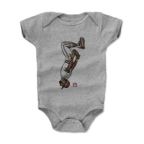 Image of 500 LEVEL Ozzie Smith Baby Clothes - Ozzie Smith Sketch Backflip