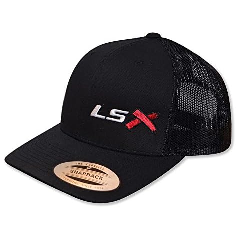 LSX by Hotrods&Musclecars Embroidered hat (REG Brim Snapback, Black hat (White, red, Black)) Cover