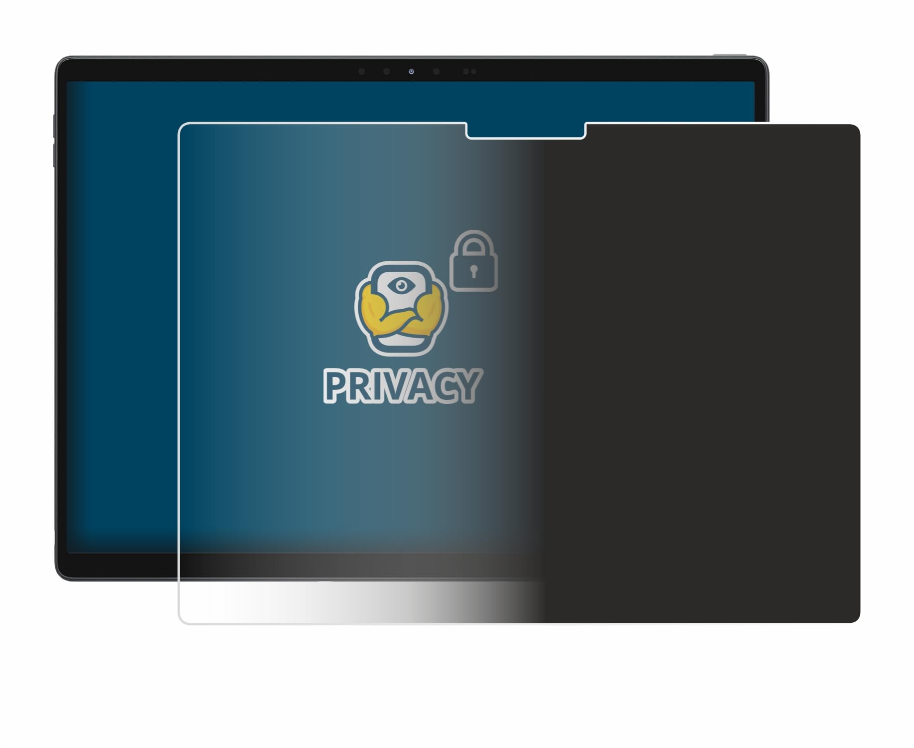 BROTECT Anti-Spy Blickschutzfolie für Dell Latitude 7320 Detachable Privacy Screen Protector [Displayschutz-Folie, Sichtschutz, Blaulichtfilter]
