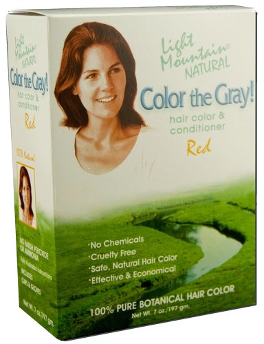 Tinte y Acondicionador Light Mountain Henna Color Rojo miniatura 1