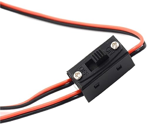 Miniatura 4 de ShareGoo JR Style 3 Way Power On Off Switches RC Receptor de interruptor para RC coche, camión, avión, helicóptero, 11.8 pulgadas