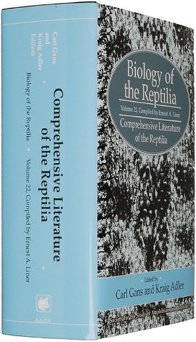 Biology of the Reptilia, Volume 22: Comprehensive Literature of the Reptilia