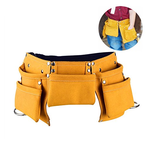 Fellibay Kids Tool Belt Child's Tool Pouch Working Tool Pouch Hammer Holder Waist