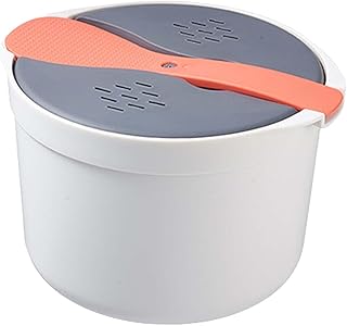 Steaming Pot Microwaveable Multifunctional Rice Cooker for Rice Ramen Quinoa Orange |Home & Garden | Kitchen, Dining & Bar | Small Kitchen Appliances | Cookers & Steamers