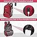 G4Free Foldable Hiking Backpack 40L Lightweight Daypack For Travel Camping Outdoor With USB Port