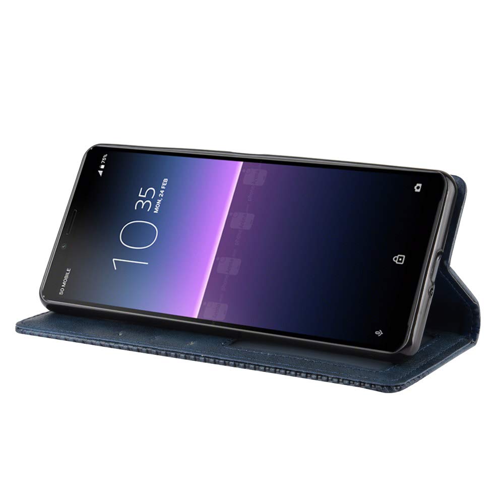 Custodia Portafoglio Con Motivetto Mandala Per Sony Xperia 10 II – Pelle PU Rosa Con Supporto E Slot Carte