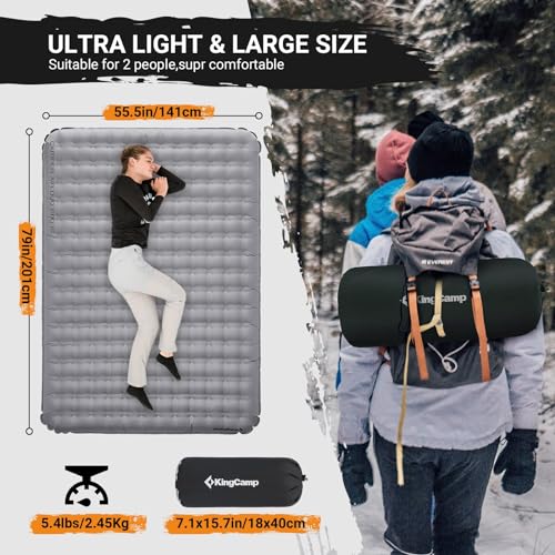 KingCamp Materassino Gonfiabile Campeggio