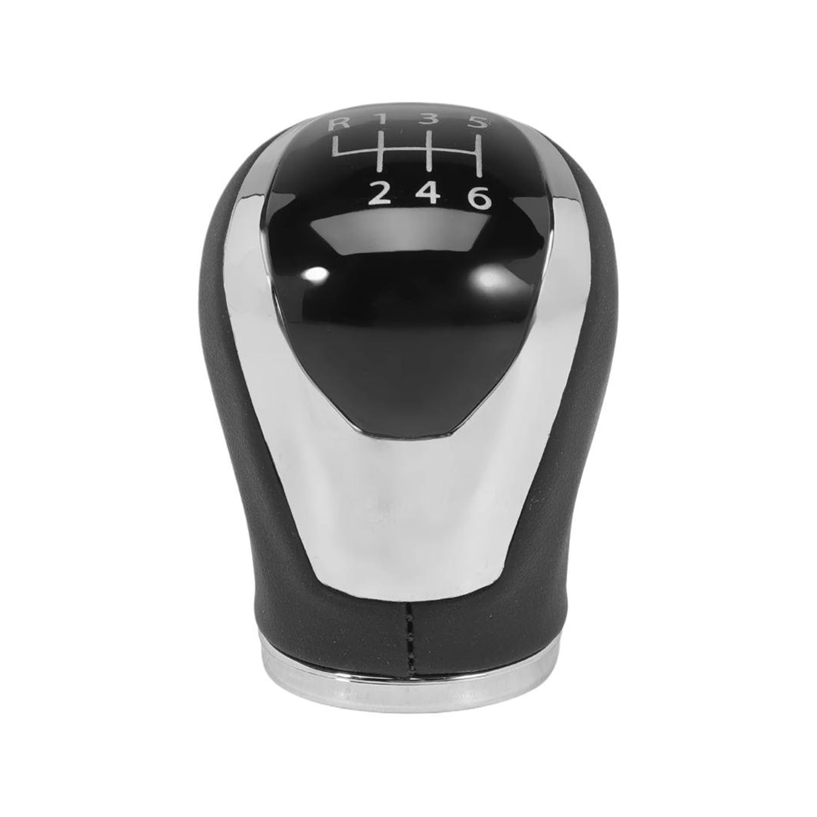 Mkgkacvcpt 6-Speed For Nissan Qashqai J11 X‑Trail T32 2016‑2017 Gear Shifter Knob Style Black