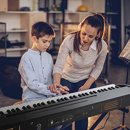 MYRCLMY Clavier De Piano Numérique Débutant avec Clavier Semi-Pondéré À La Taille Maximale De 88 Clés, Piano Électrique… - Les Beatles, Paul McCartney, John Lennon, RIngo Starr, George Harrison MYRCLMY Clavier De Piano Numérique Débutant avec Clavier Semi-Pondéré À La Taille Maximale De 88 Clés, Piano Électrique… – Image 8